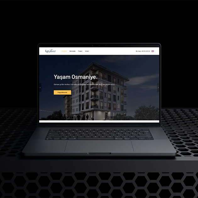 Kat Plaza web sitesi projesi