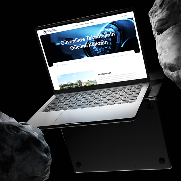 KS Elektronik web sitesi projesi