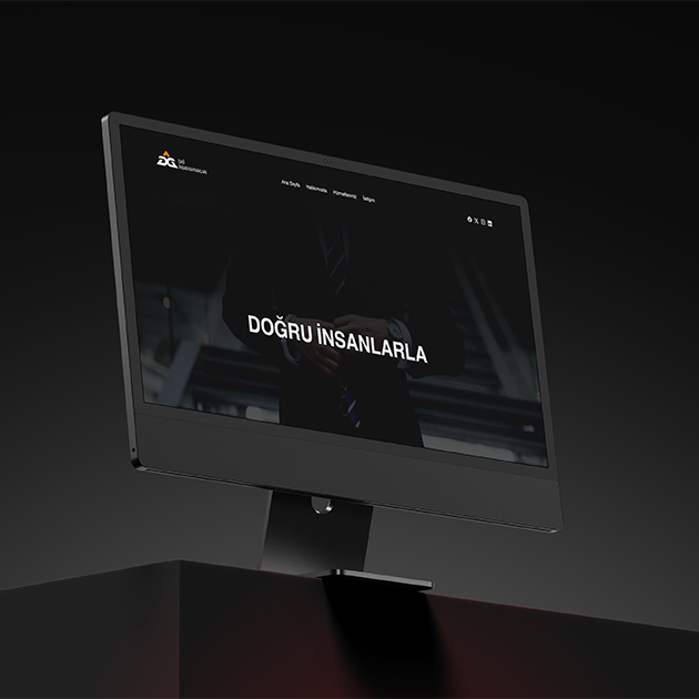 Dağ İnsan Kaynakları web sitesi projesi